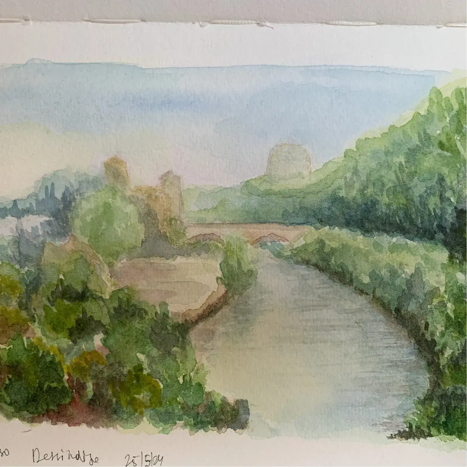Canal et verdure