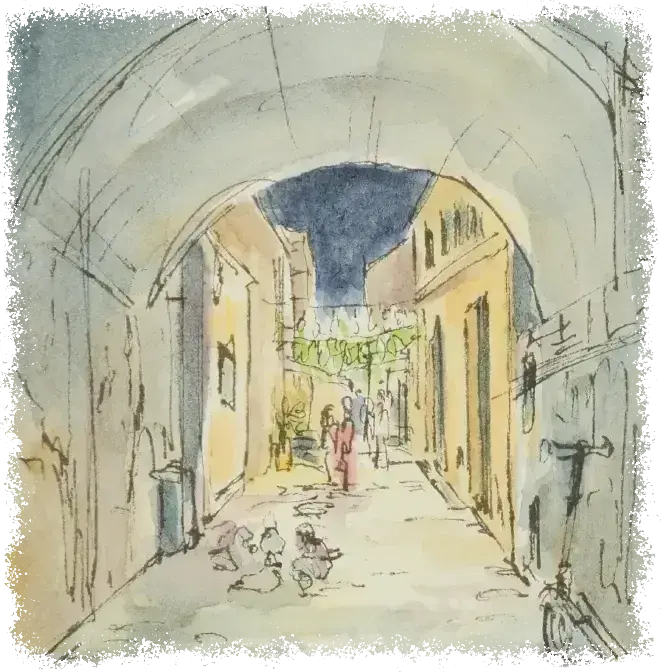 paysage carnet de voyage
