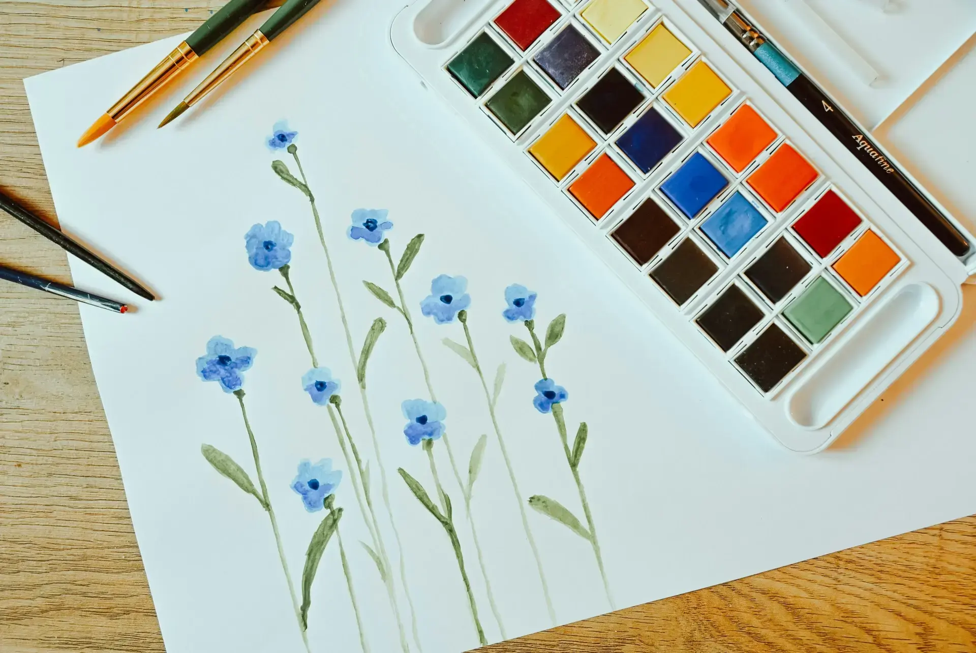 apprendre à peindre facilement à l’aquarelle