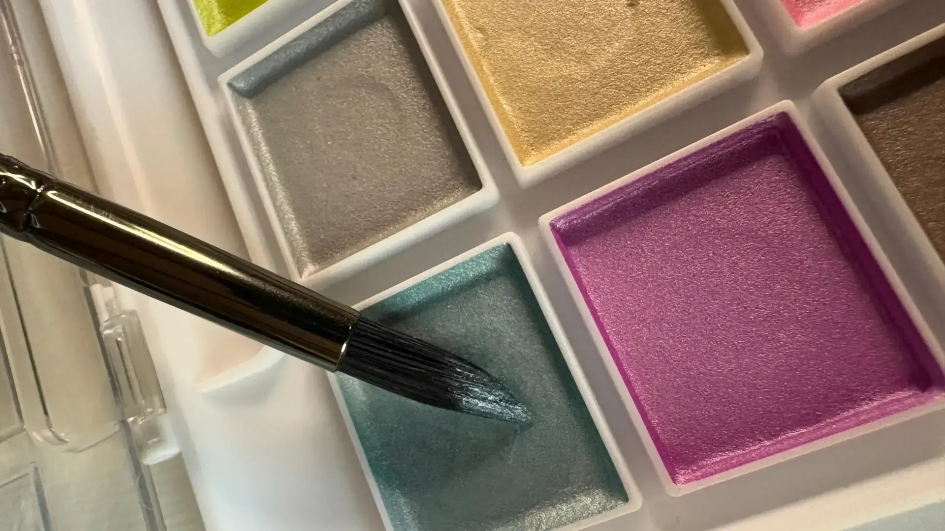 définition de l’aquarelle métallisée