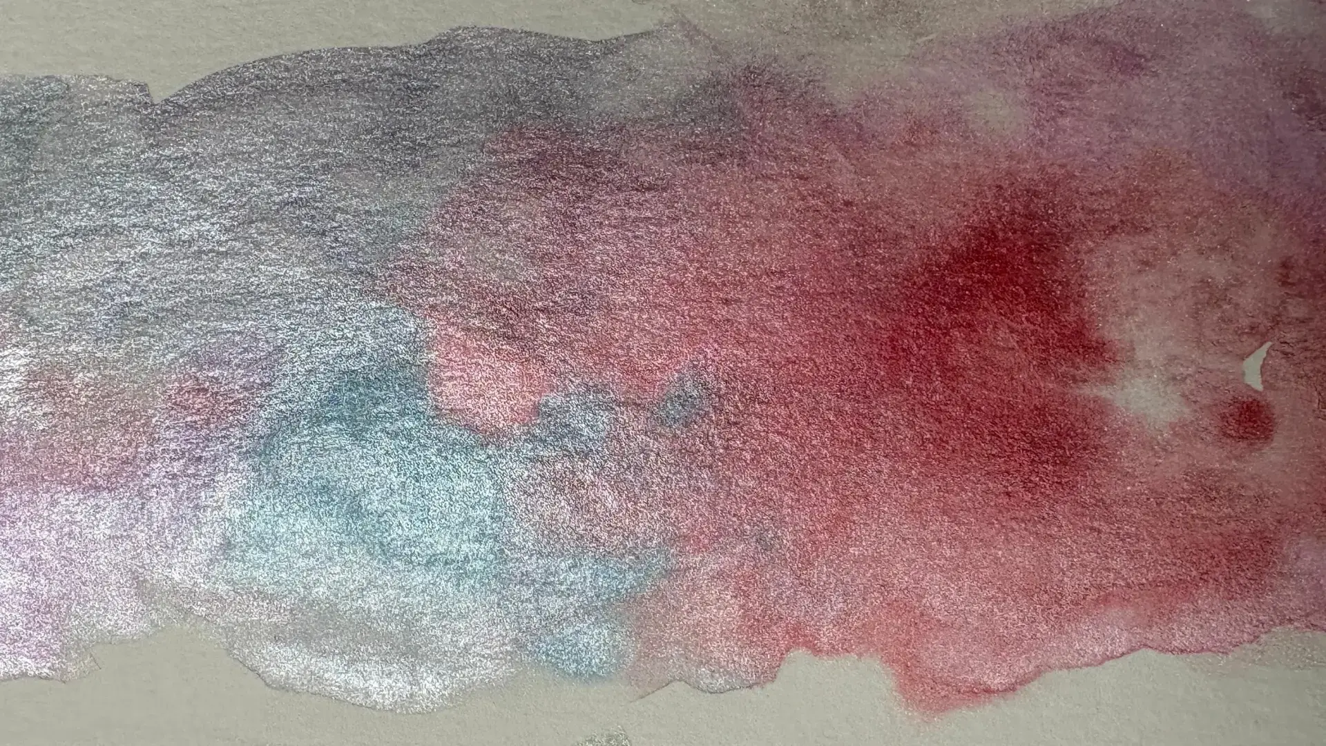 la technique humide sur humide à l’aquarelle métallisée