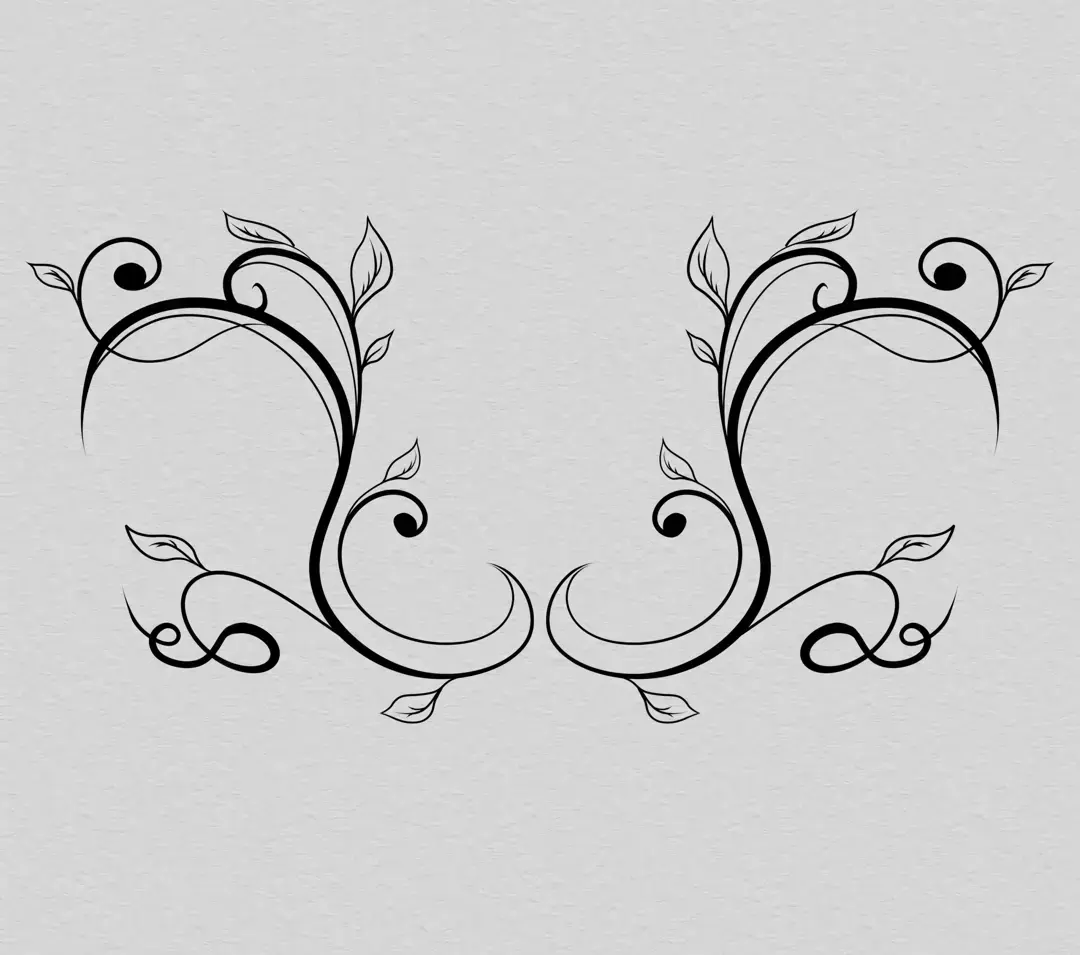 dessiner une arabesque symétrique