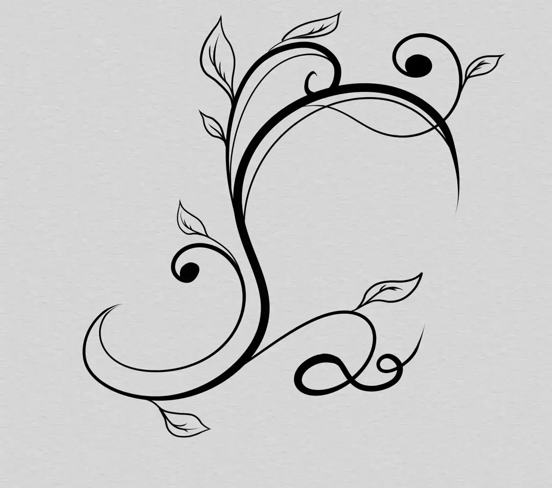 dessin d’une arabesque