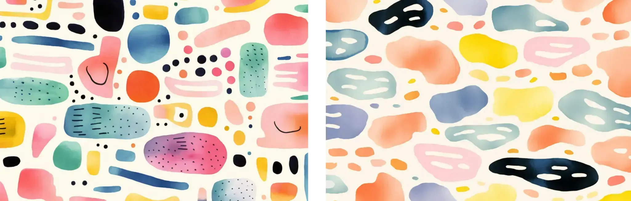 exercice musical pour s'initier au dessin d'art abstrait