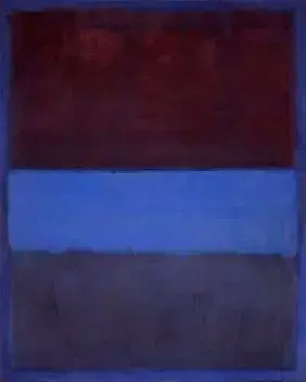 tableau de Mark Rothko d’une peinture d’art abstrait 
