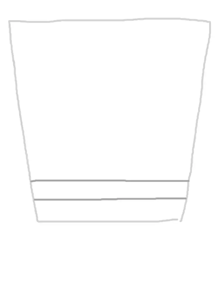 dessin de la base du short de bob l’éponge  