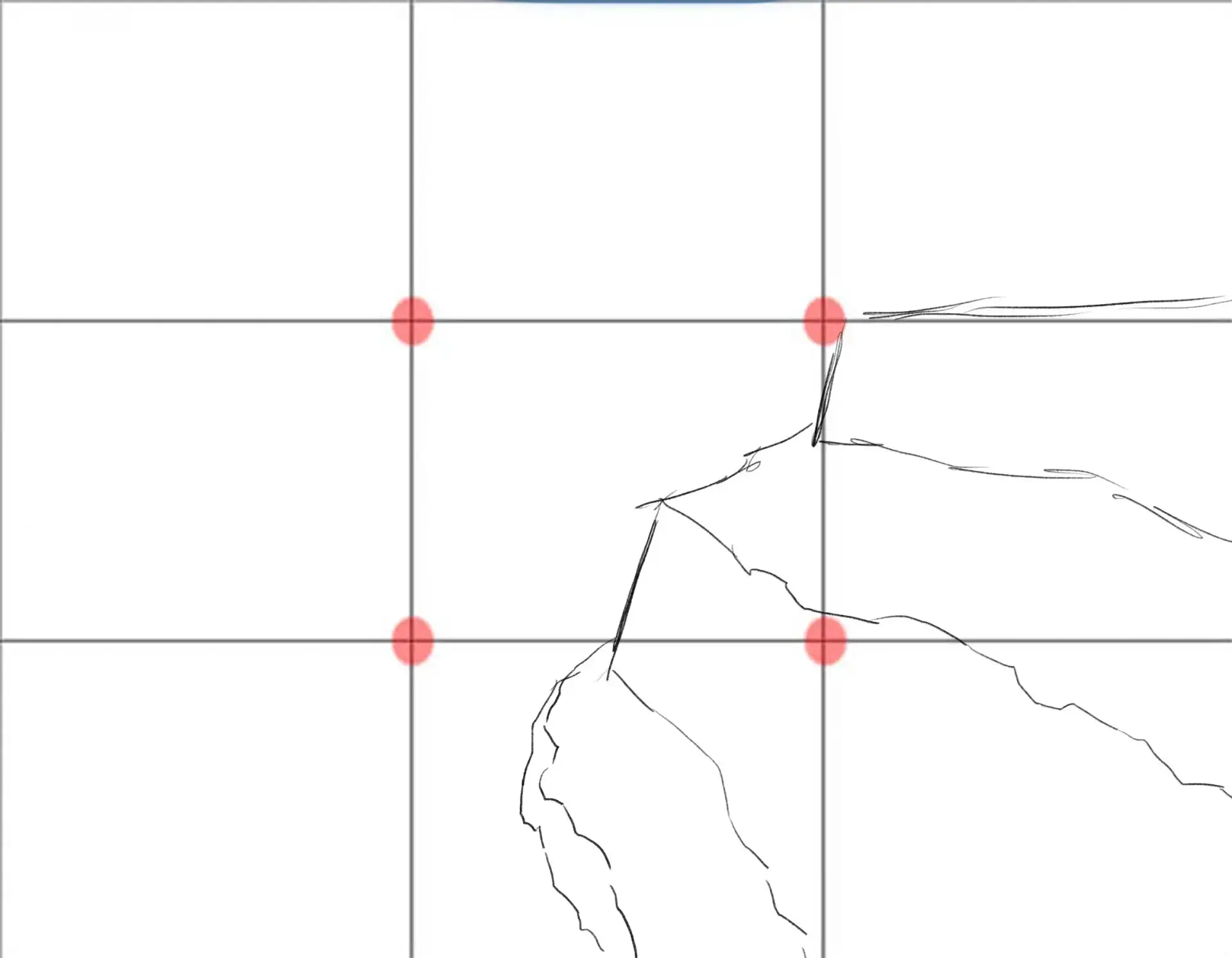 dessiner la base d’un canyon