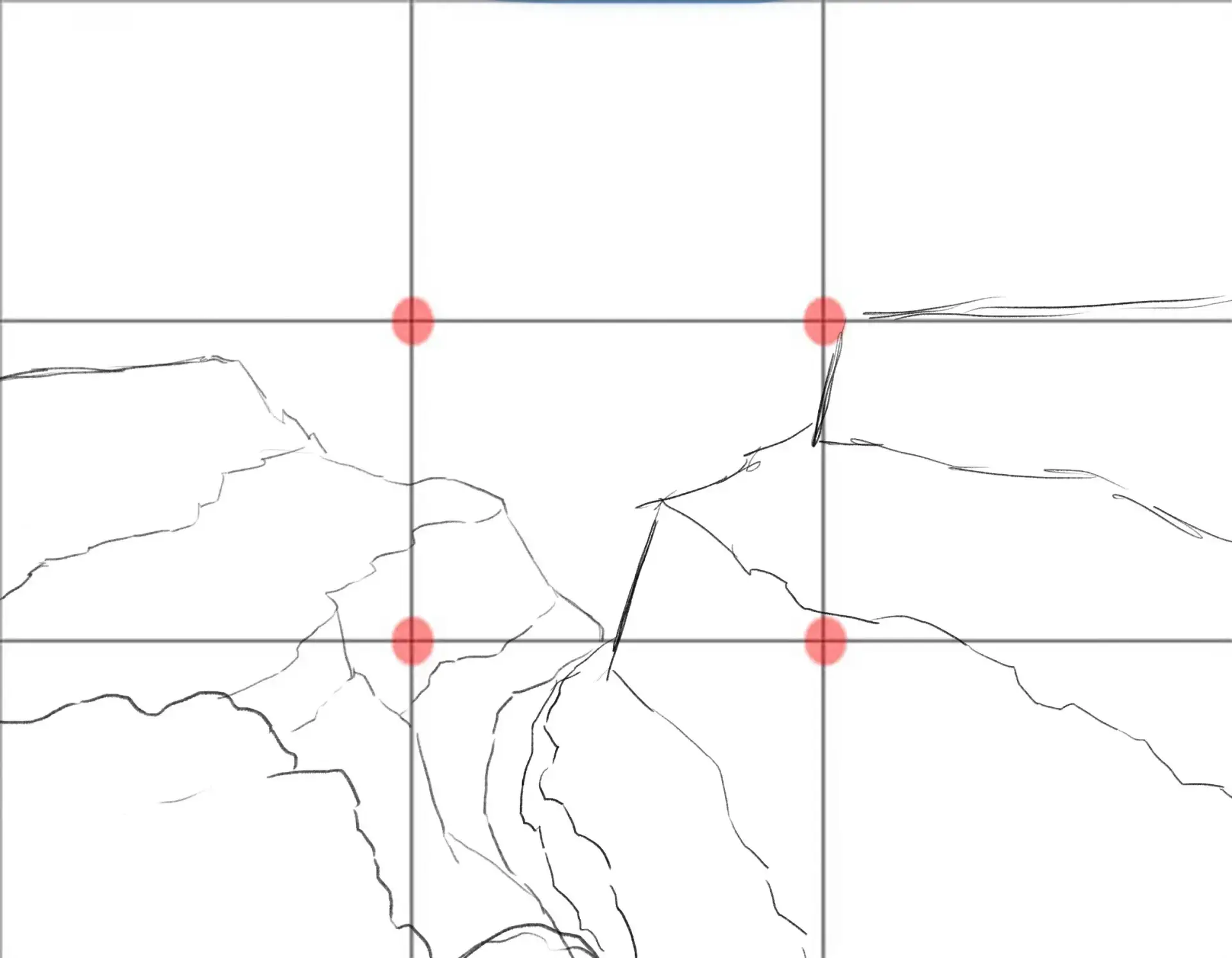 dessiner la structure d’un canyon
