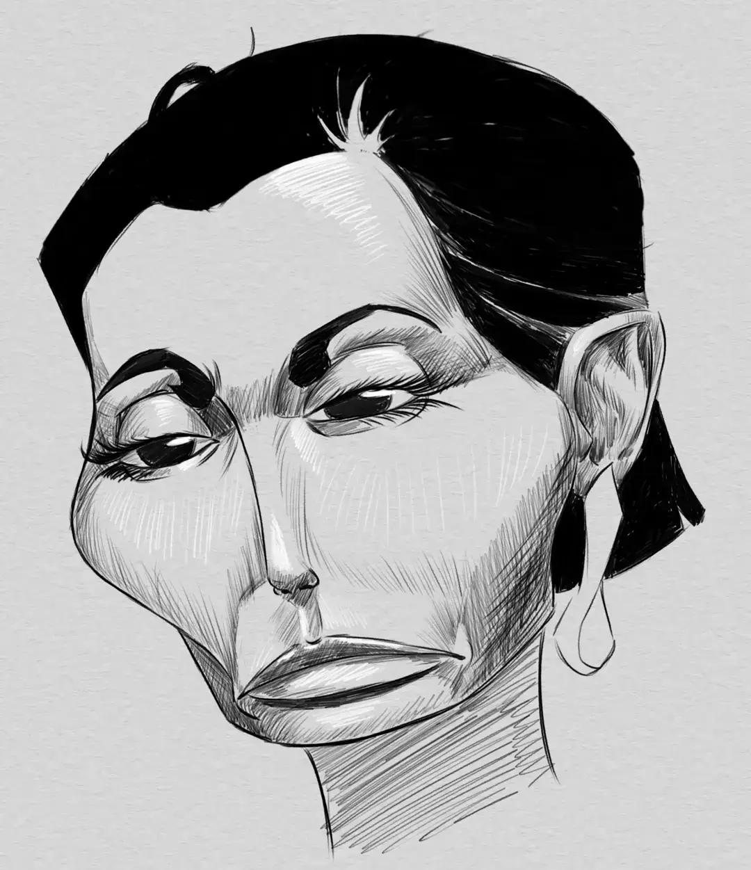Dibujar una caricatura a partir de una foto