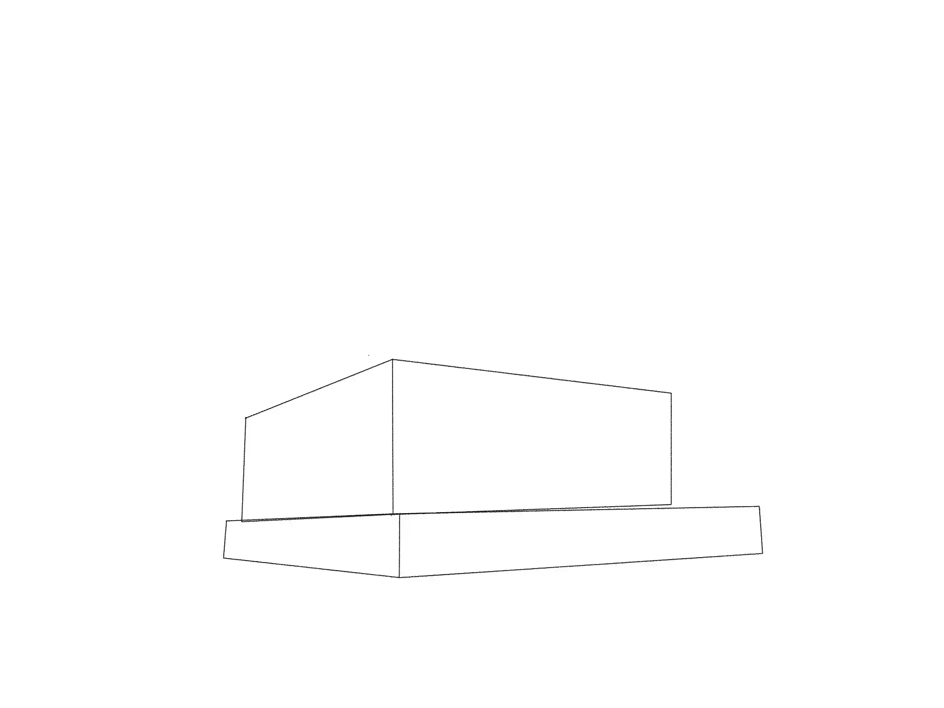dessiner la base d’un chalet de montagne