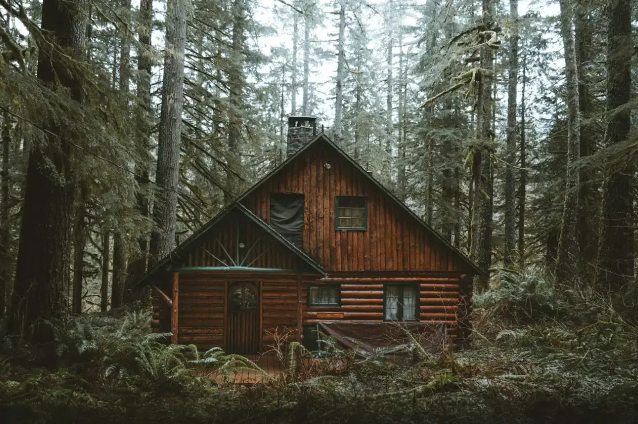 image d’un chalet de montagne