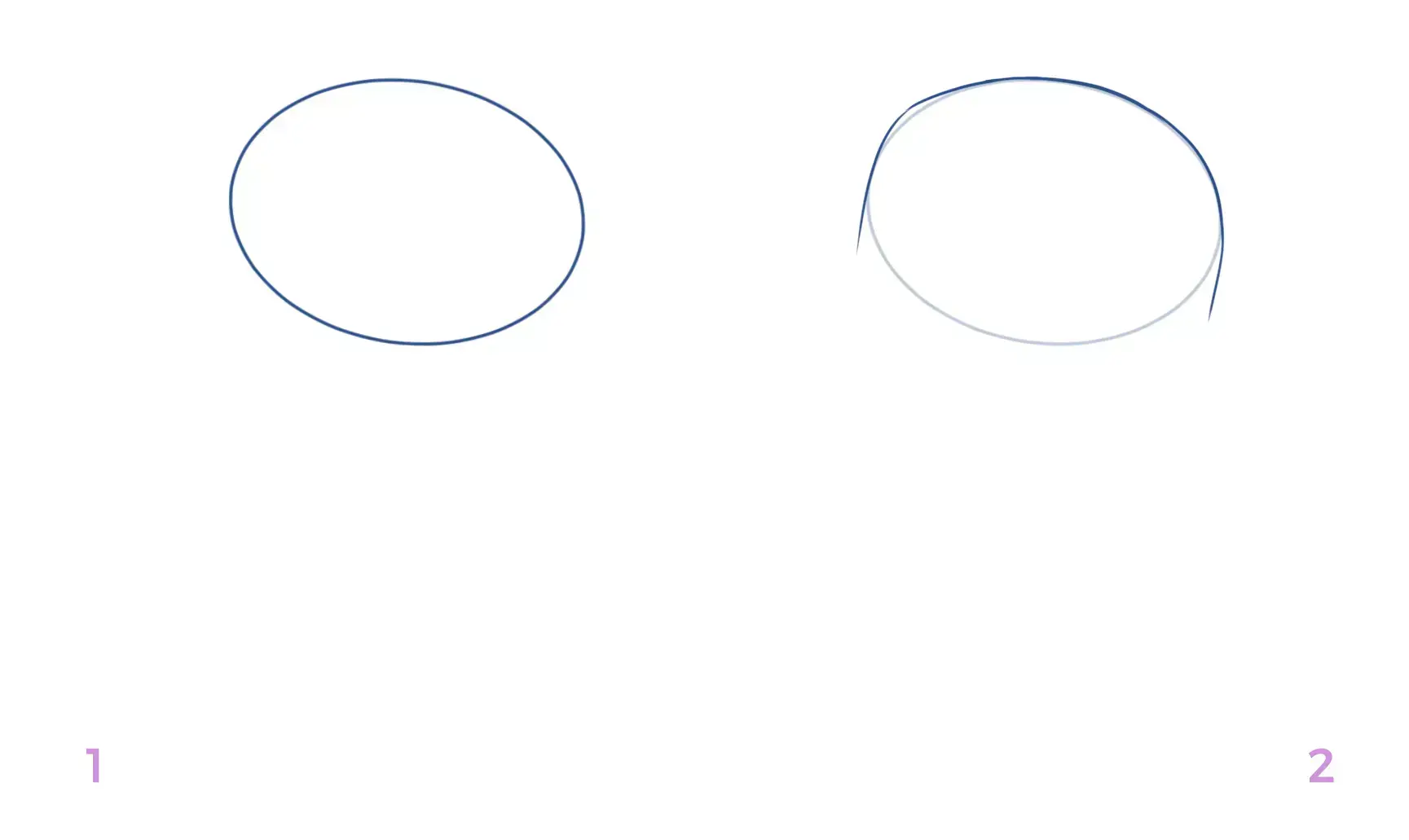 dibujo de la base de un capelina