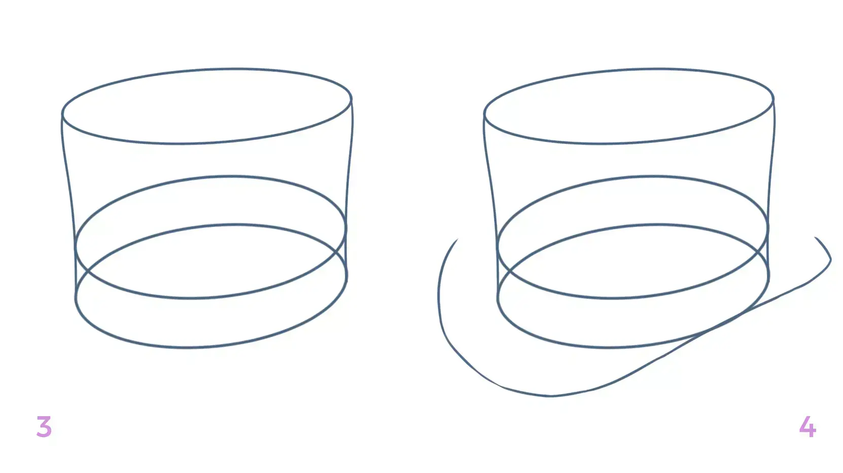 dibujo del borde del sombrero