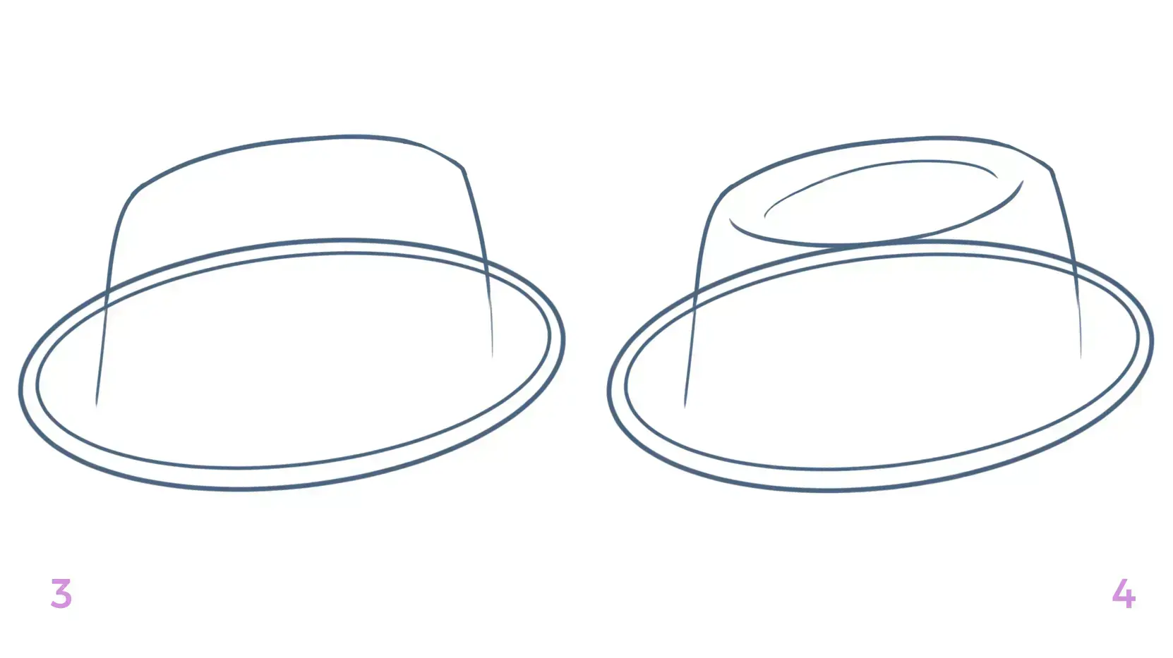 dibujo de las copas del pork pie
