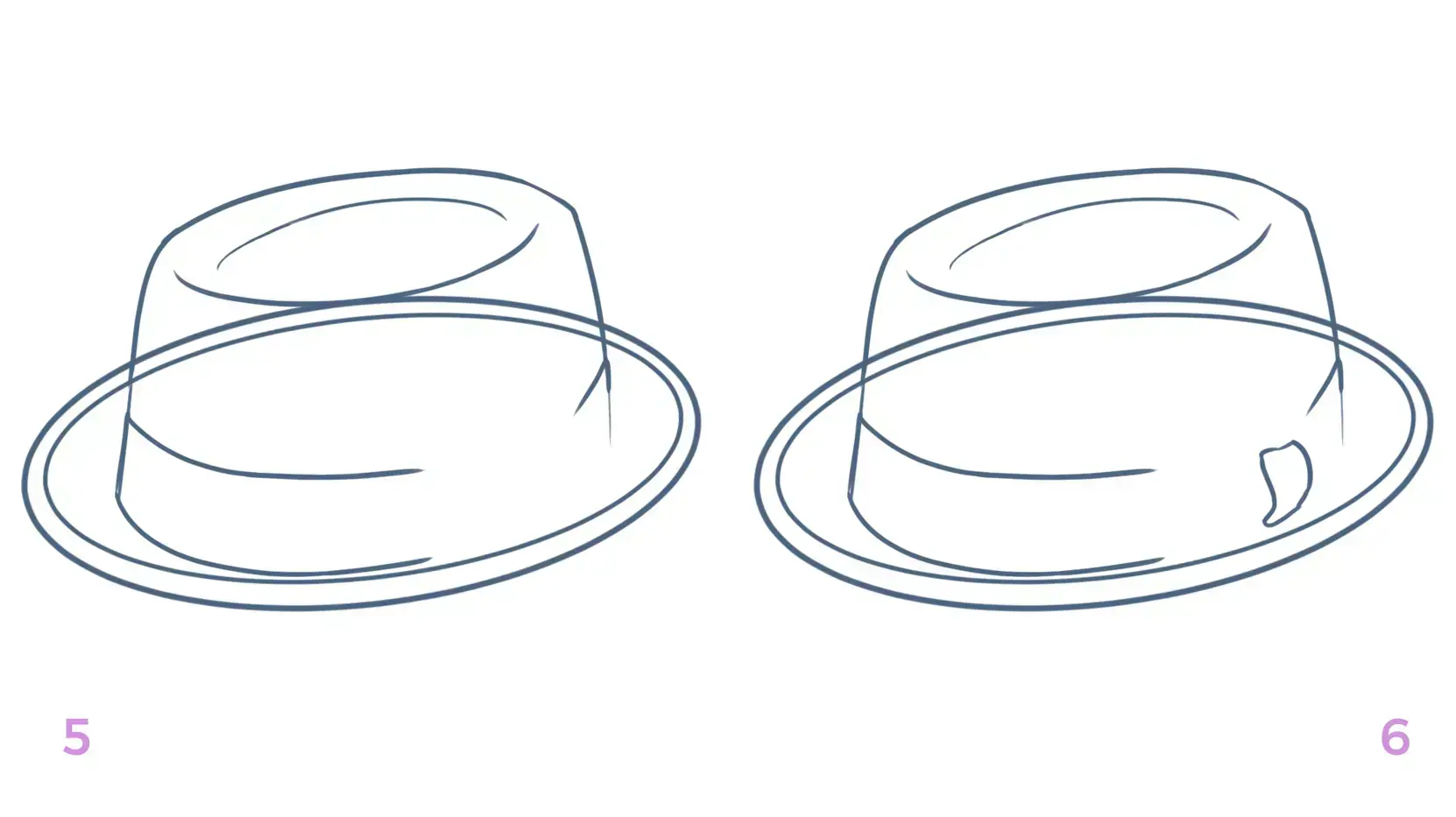 dibujo de la cinta del pork pie