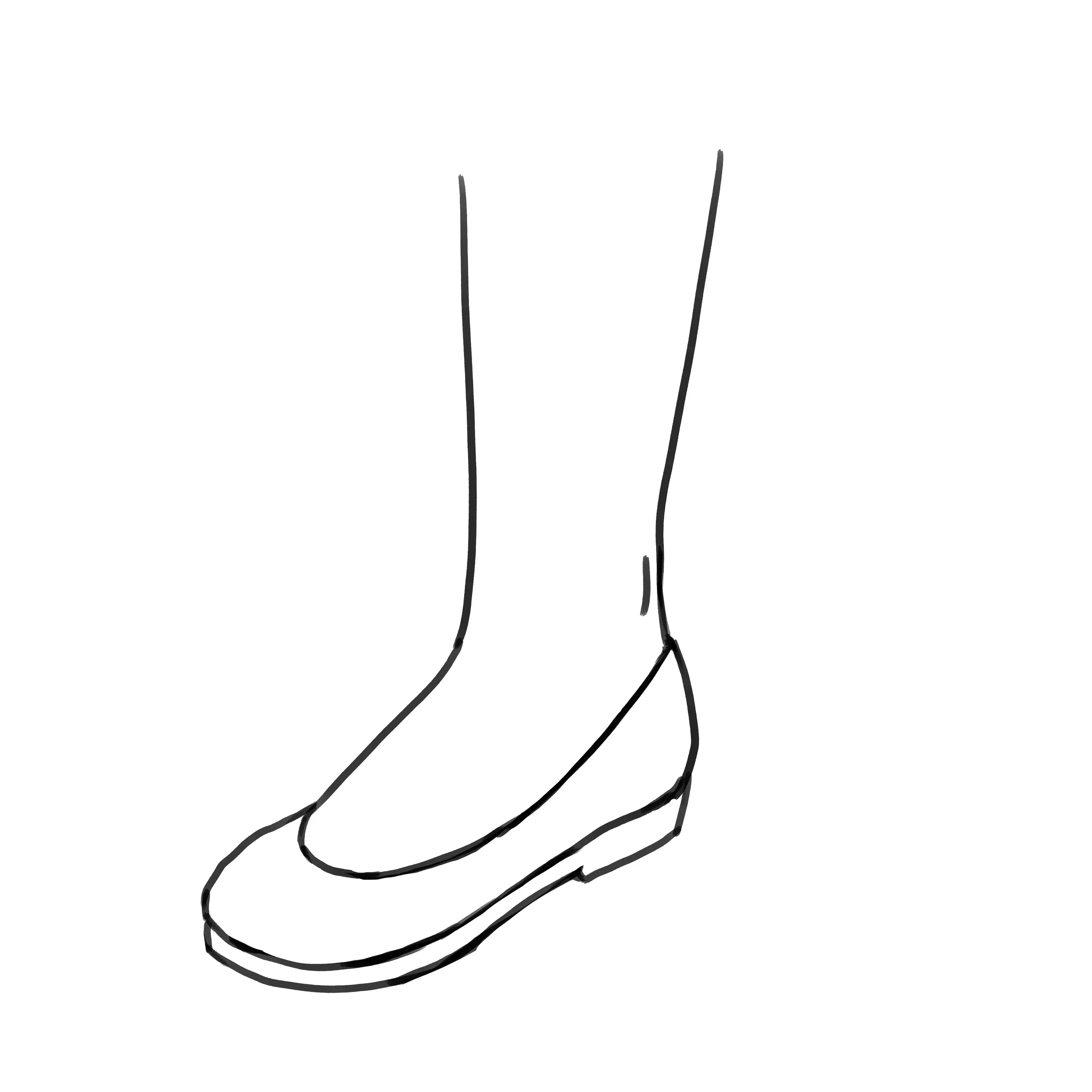dessin d’une ballerine