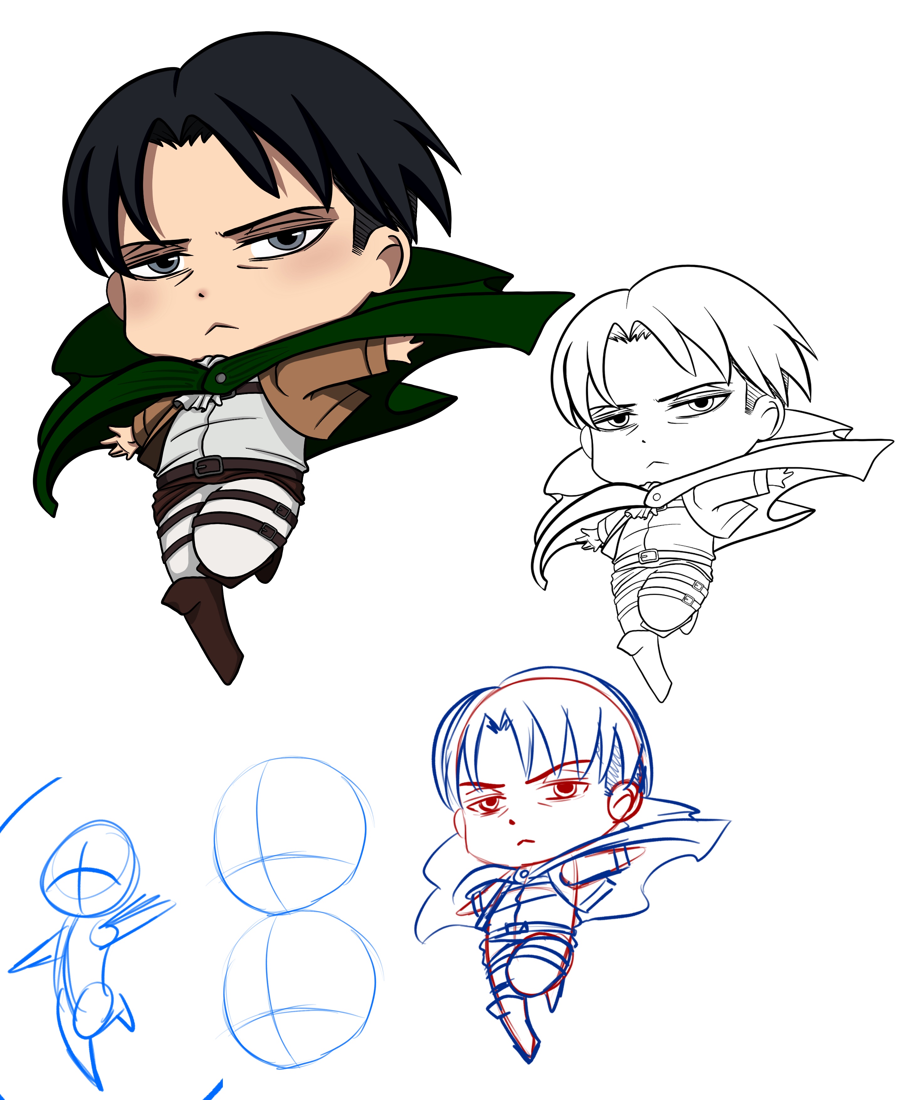 Cómo dibujar un Chibi ?