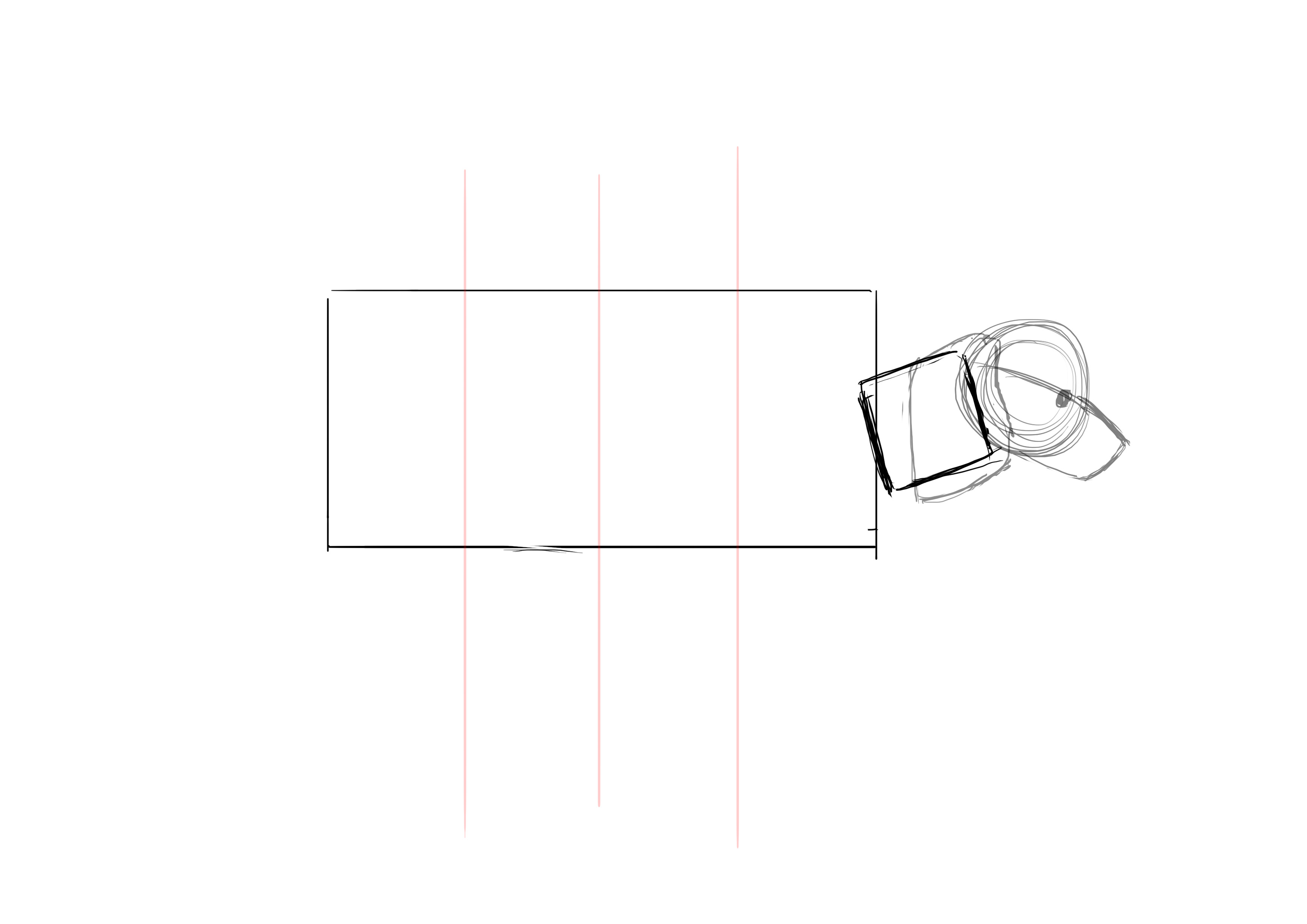 Proportions du corps du caniche