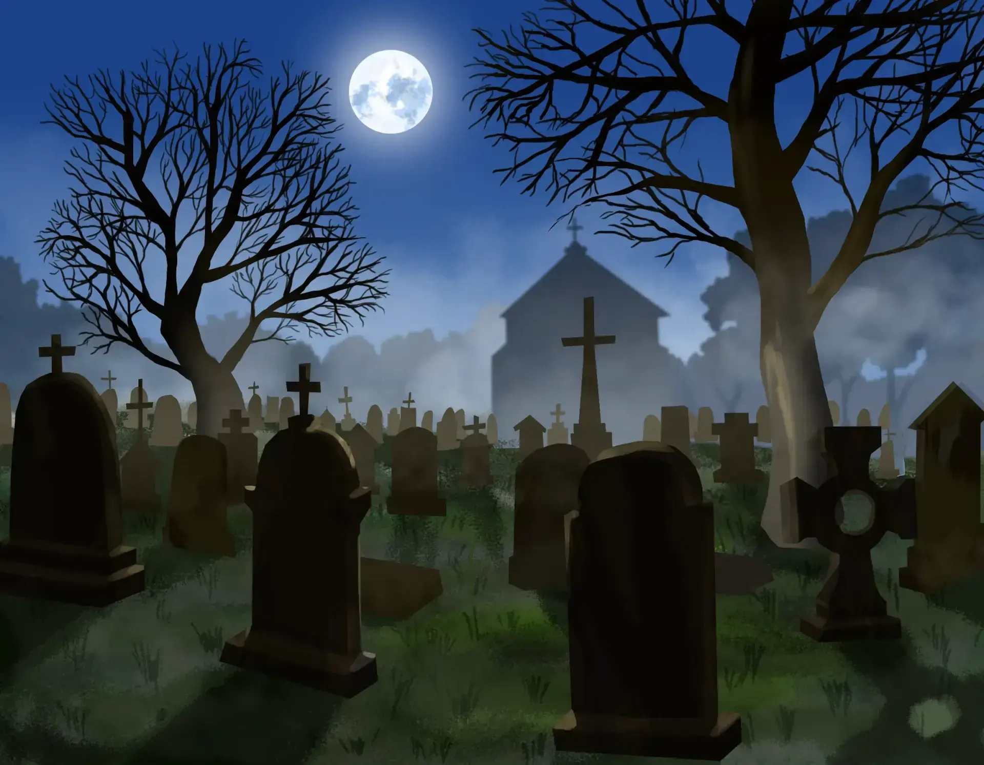 dessiner la lumière d’un cimetière