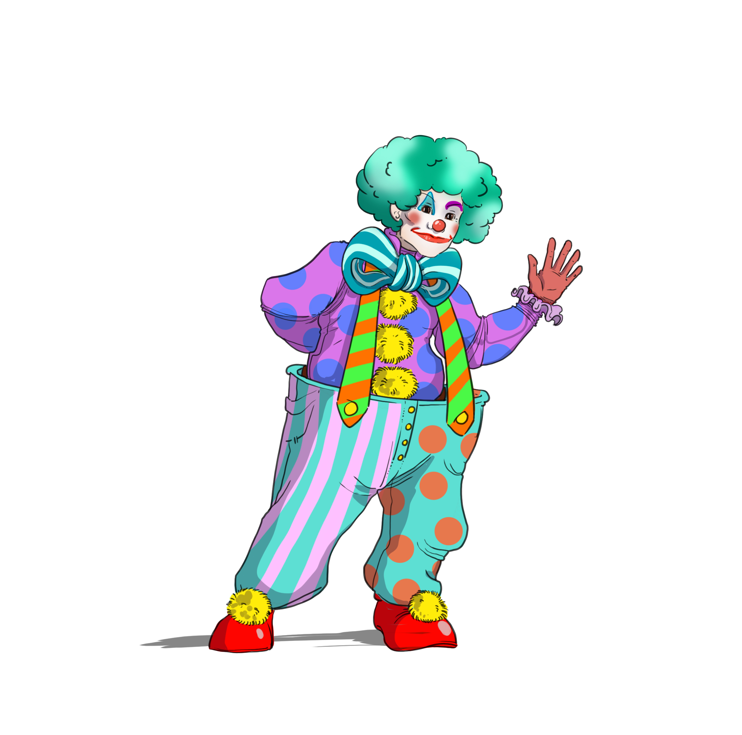 Dibujar un payaso