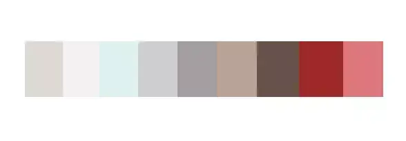 la paleta de colores para dibujar una paloma