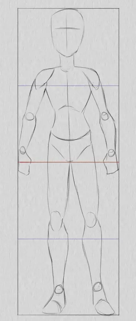 dessiner l’anatomie d’un personnage en contre-plongée