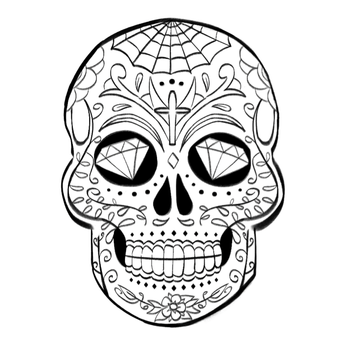 dessin-ornements-deuxieme-crane-mexicain-7