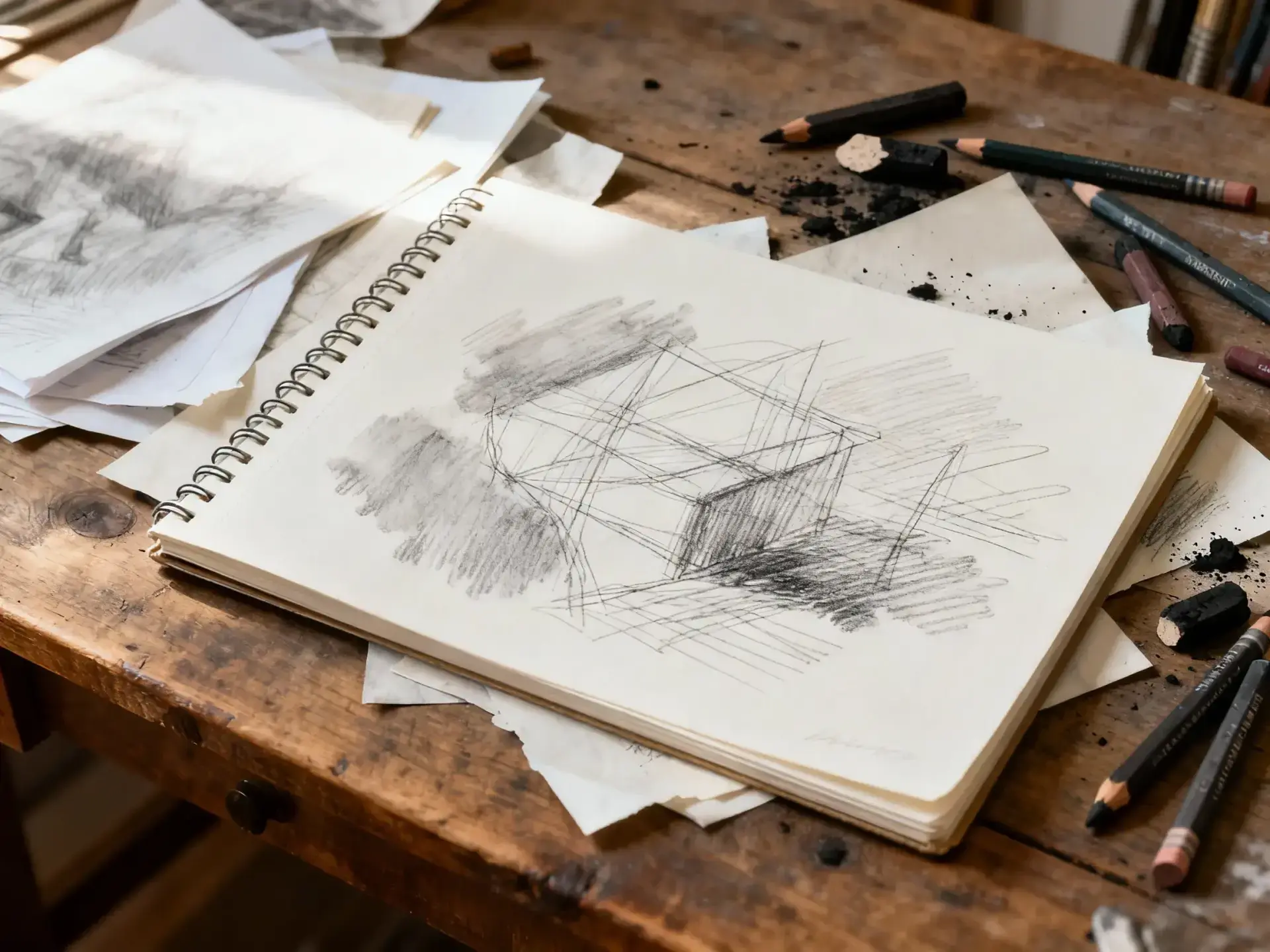 Zeichnen mit Graphitstift oder Kohle: Welche Unterschiede gibt es?