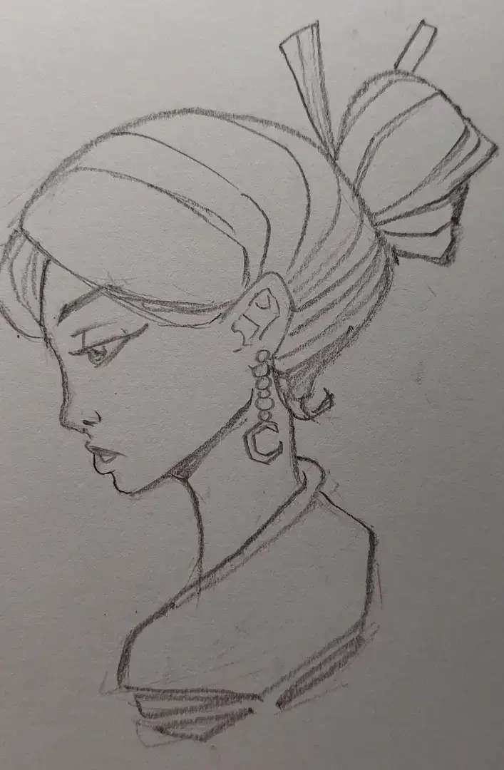 dessiner des pleins et déliés au crayon graphite