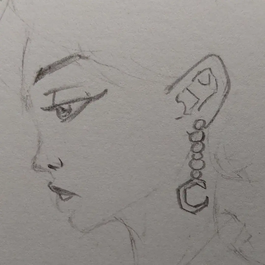 dessiner des traits fins au crayon graphite