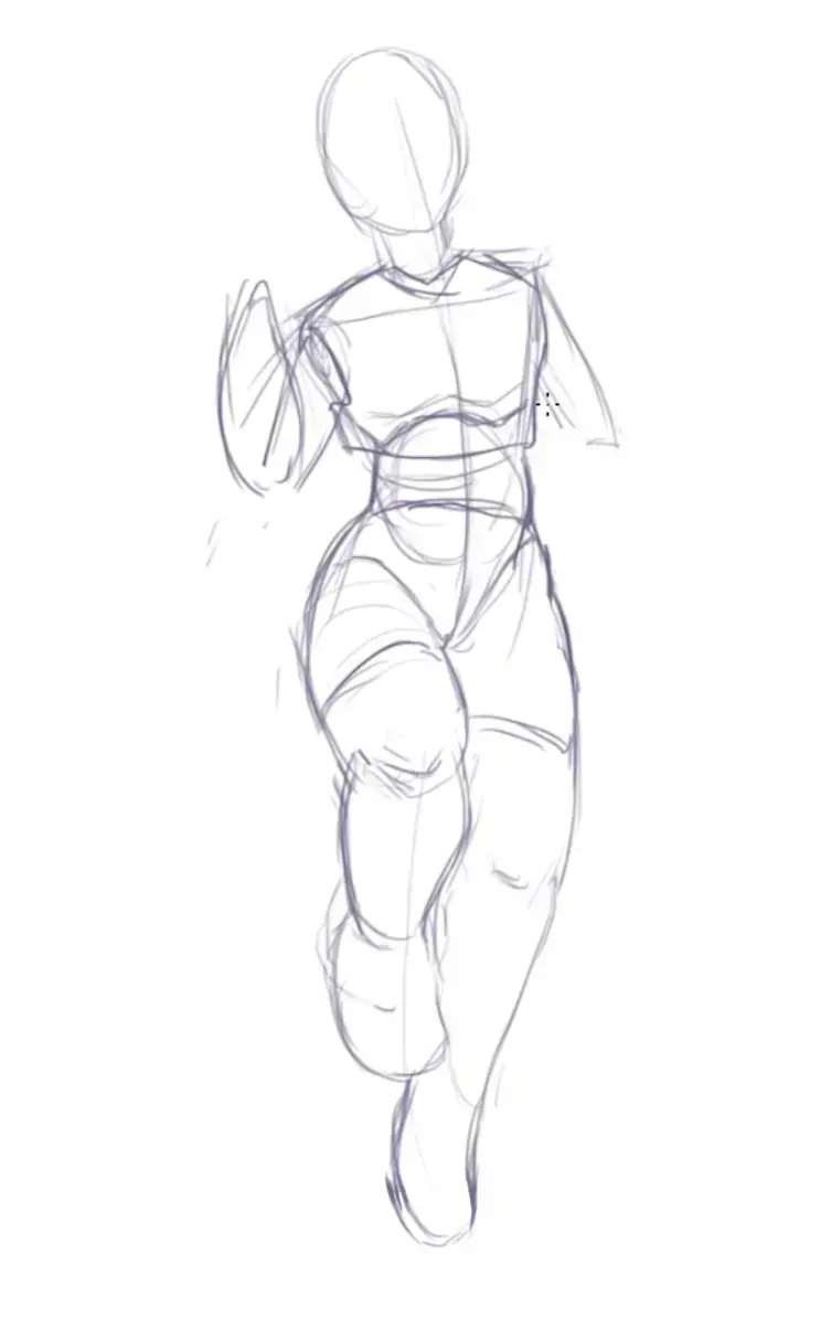 dessiner la base d’un personnage d’après imagination