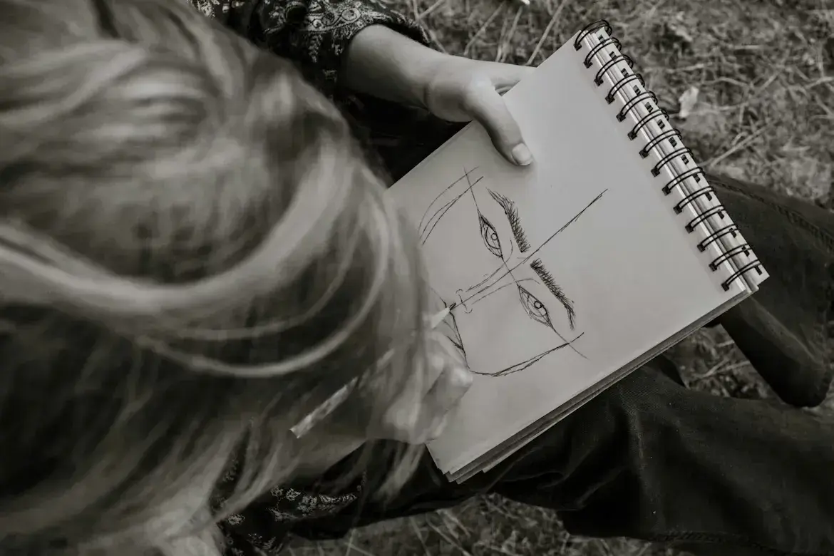 dessiner lentement et en continu