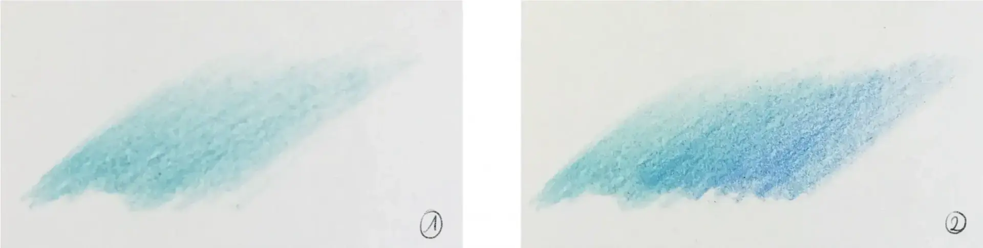 réaliser un premier dégradé réaliste aux crayons de couleur