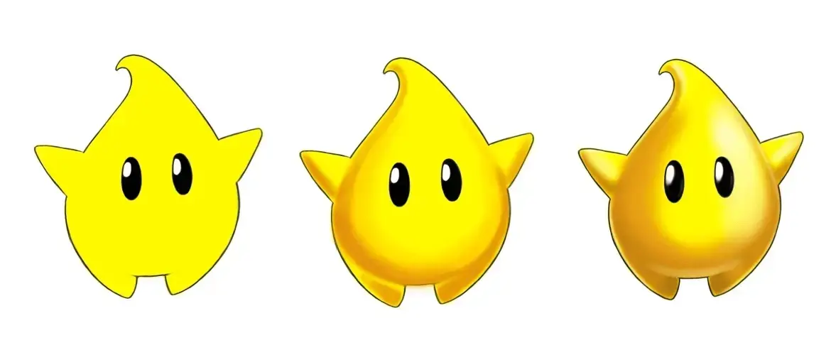 Dessiner une étoile Mario Galaxie, étape 4