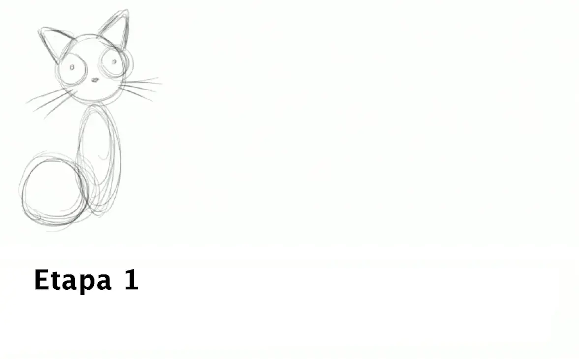 dibujo de gato