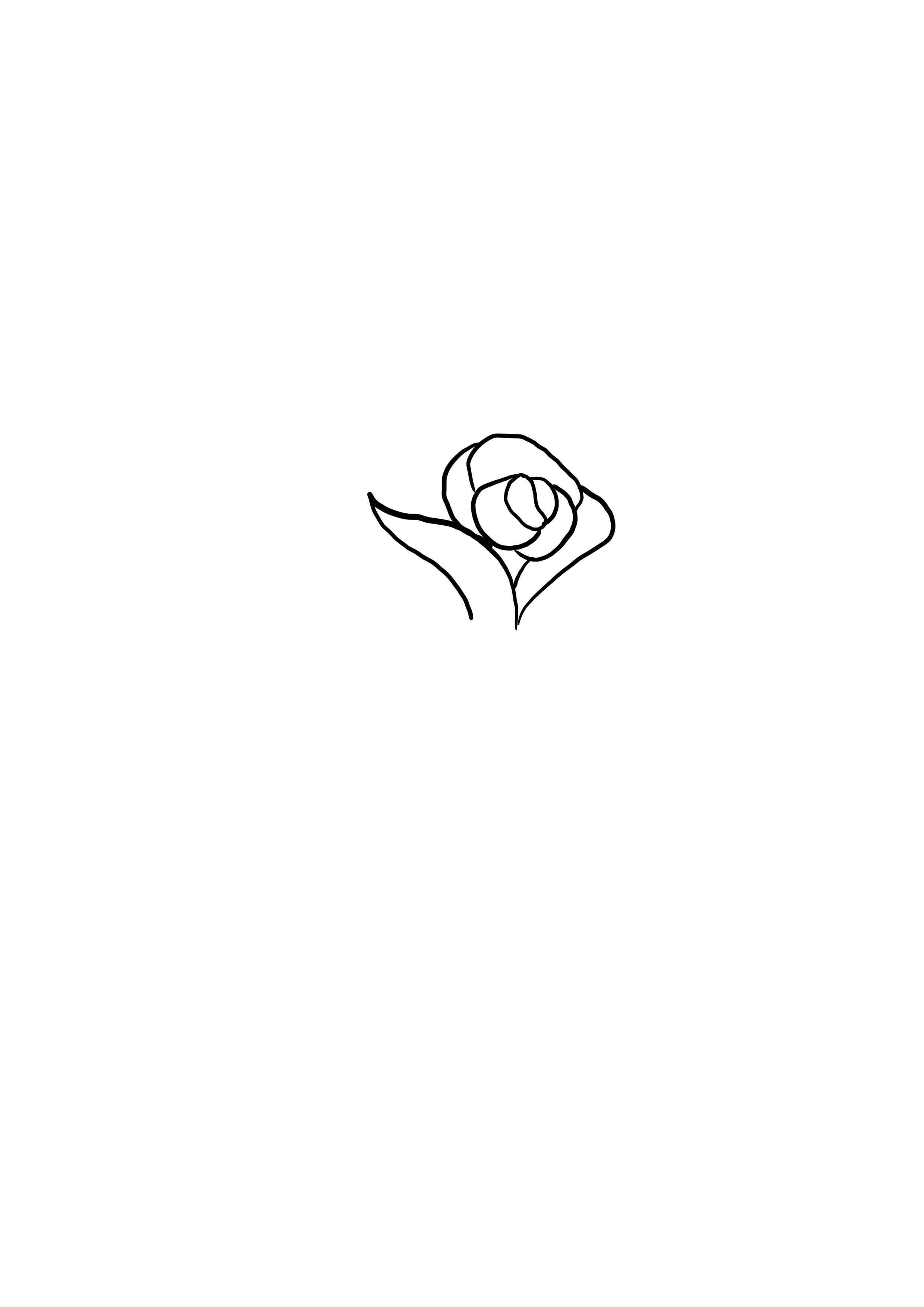 dessin difficile : rose étape 3
