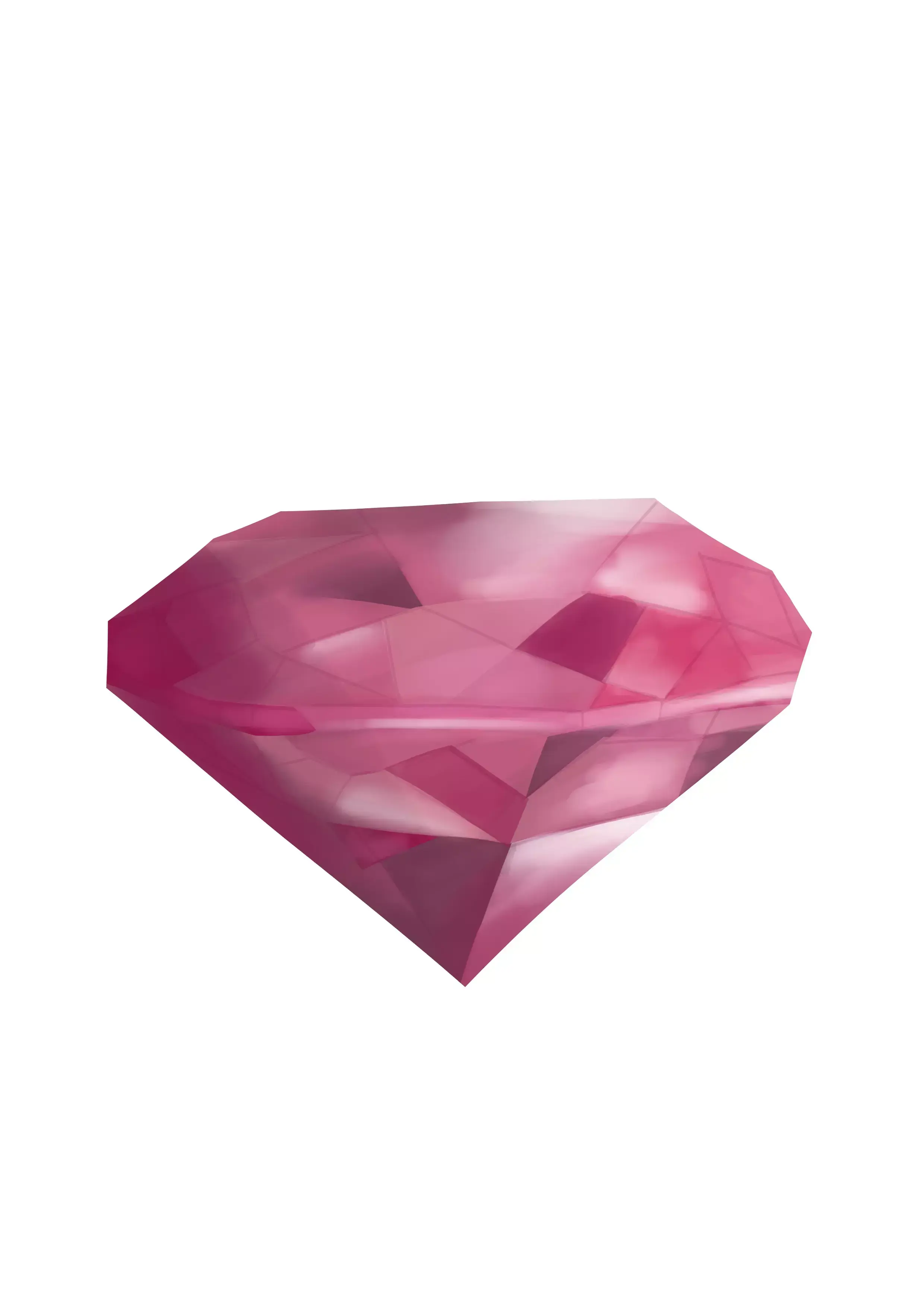 ¿Cómo Dibujar un Diamante Fácil y con Color?