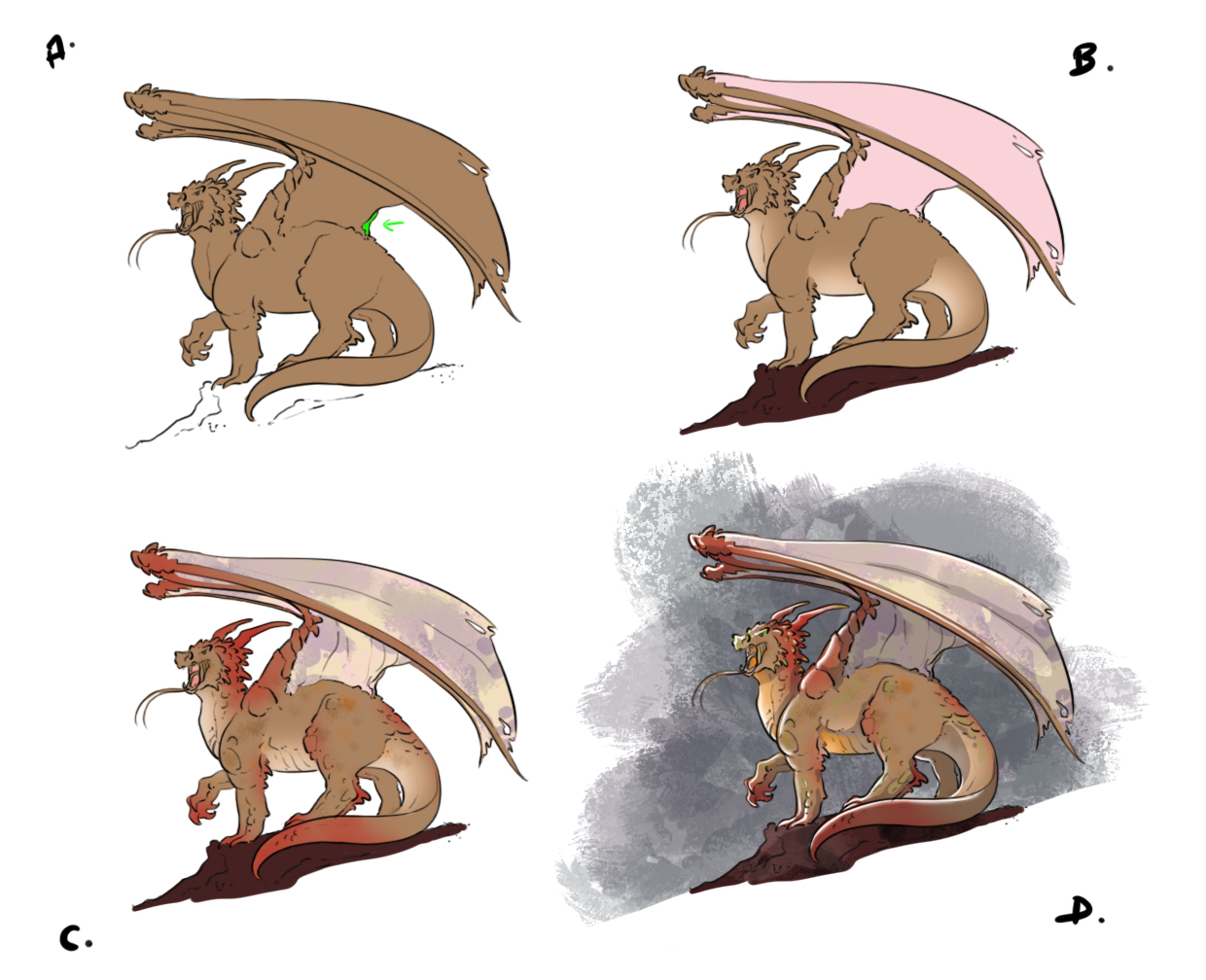Cómo dibujar un dragón