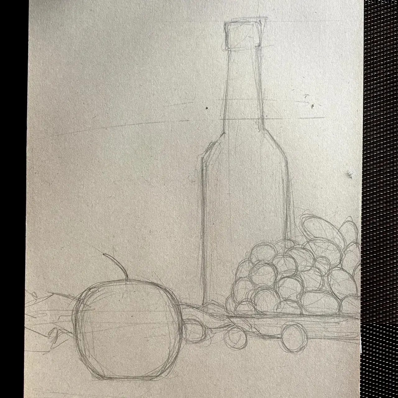 dessiner une nature morte