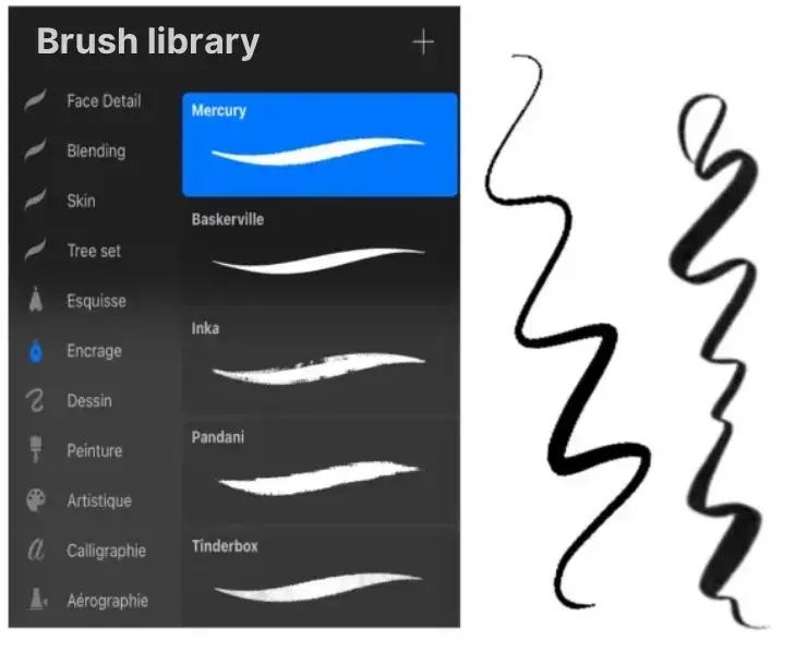 drawing with digital inking