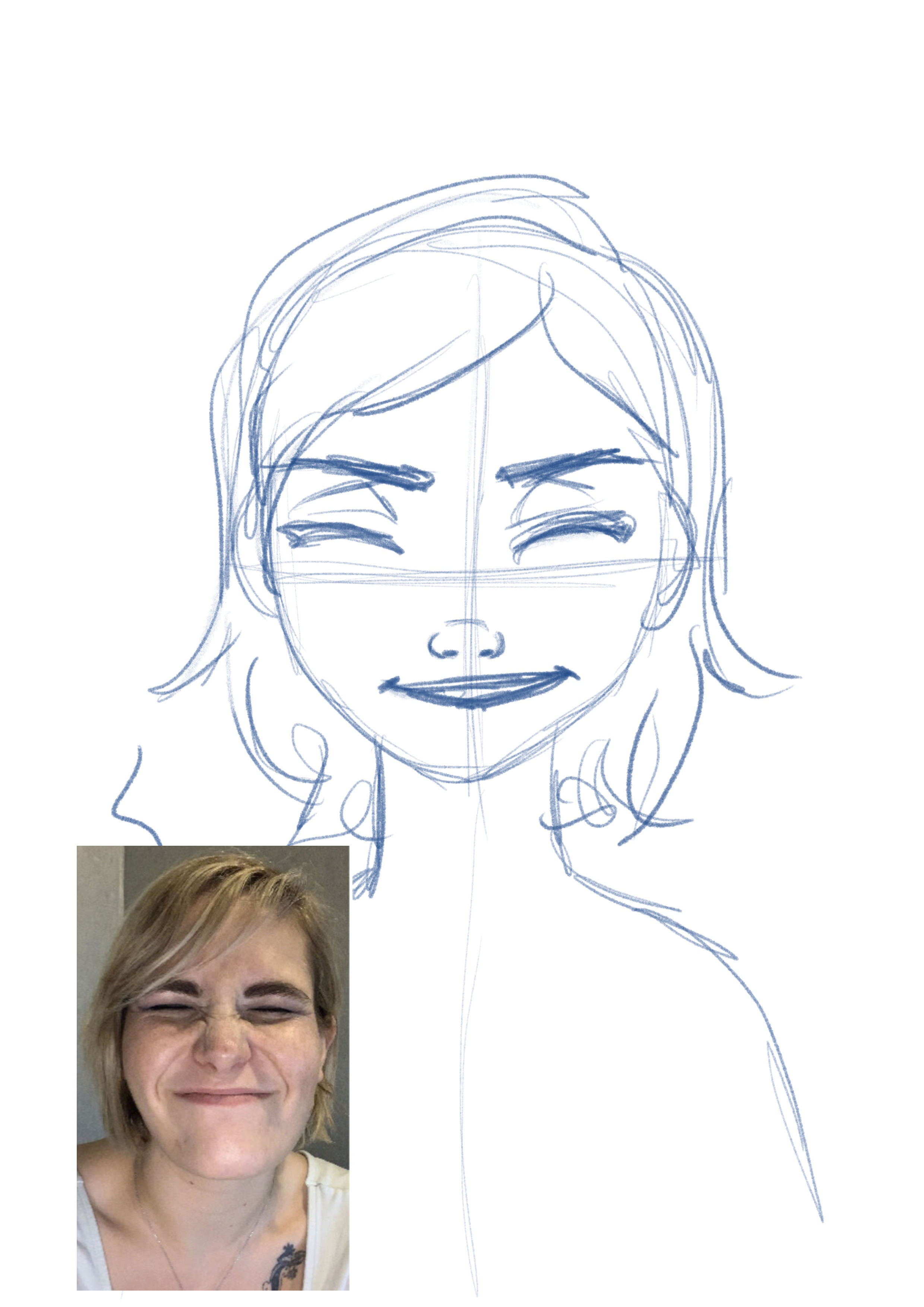 Dibujar las expresiones faciales