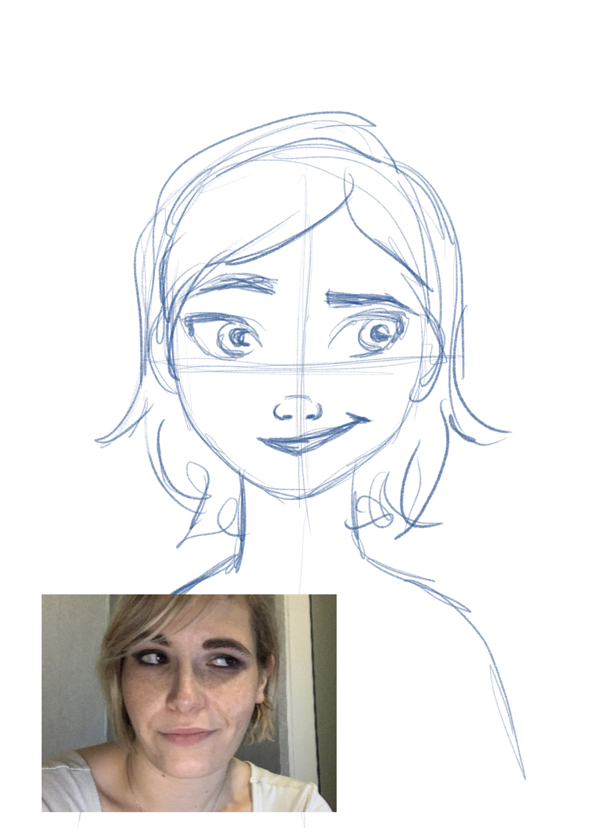sketch of the expression of contempt
