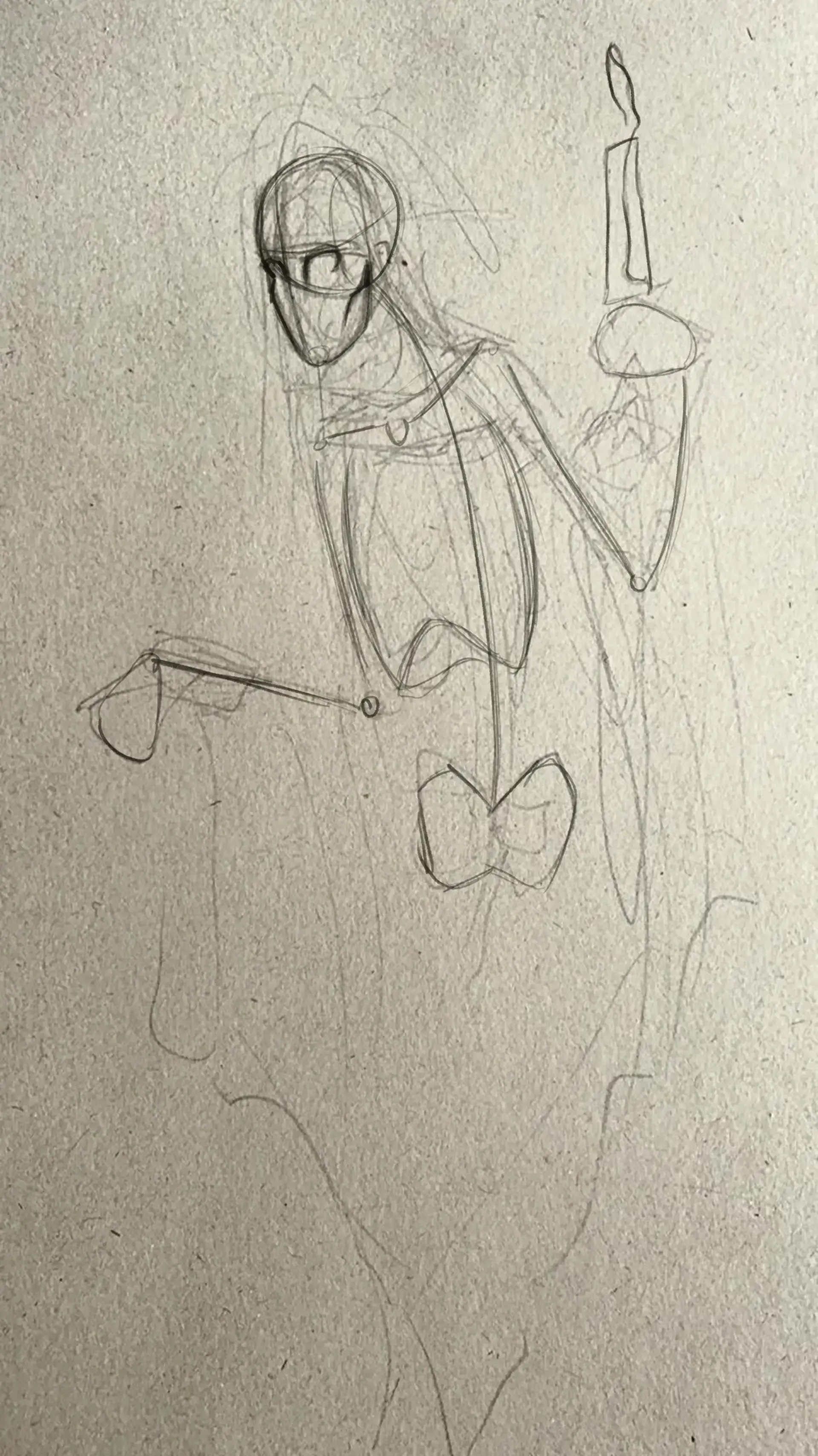 dessiner le croquis d’un fantôme