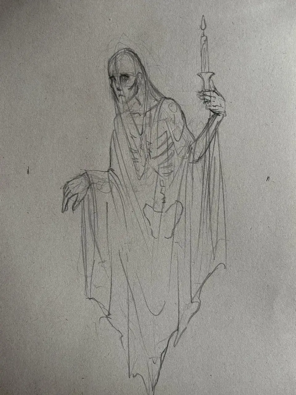 dessiner le drap d’un fantôme