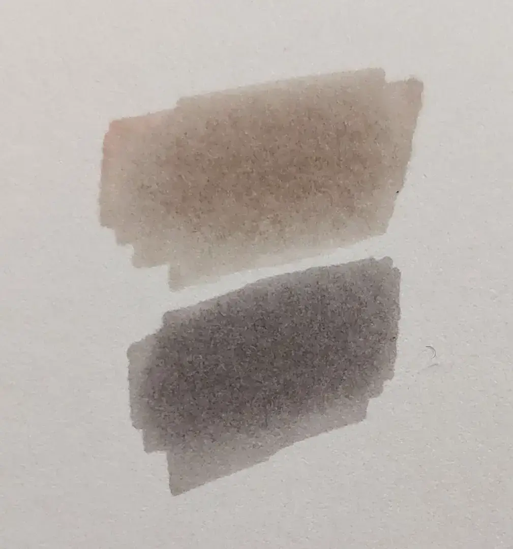 couleurs sombres avec des feutres à alcool