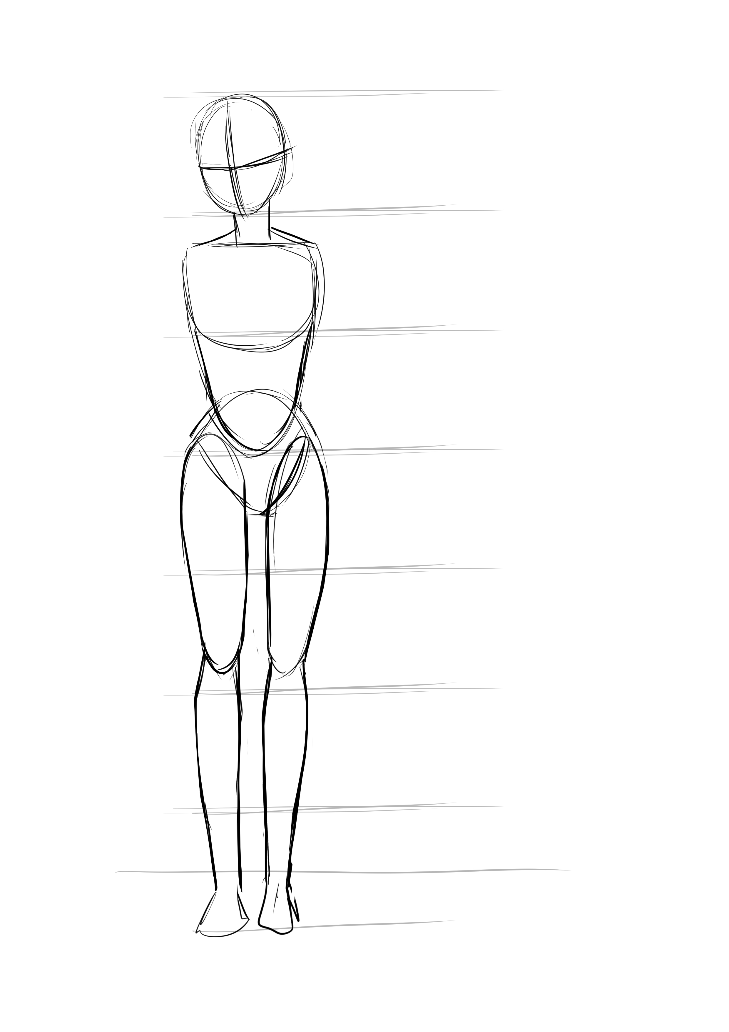 dessiner le bas de la jambe et les pieds d’une fille manga