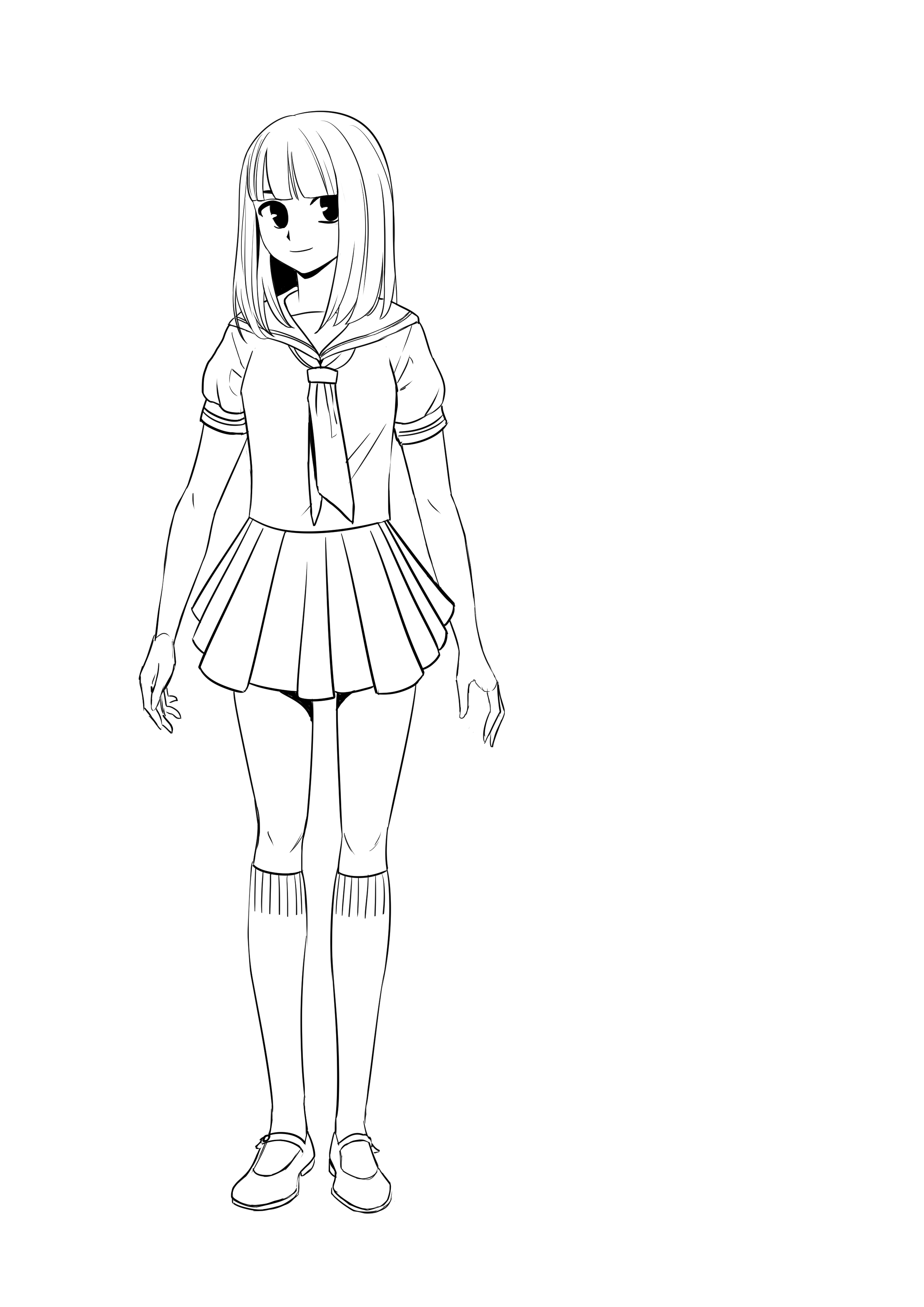 Wie man ein Manga-Mädchen zeichnet