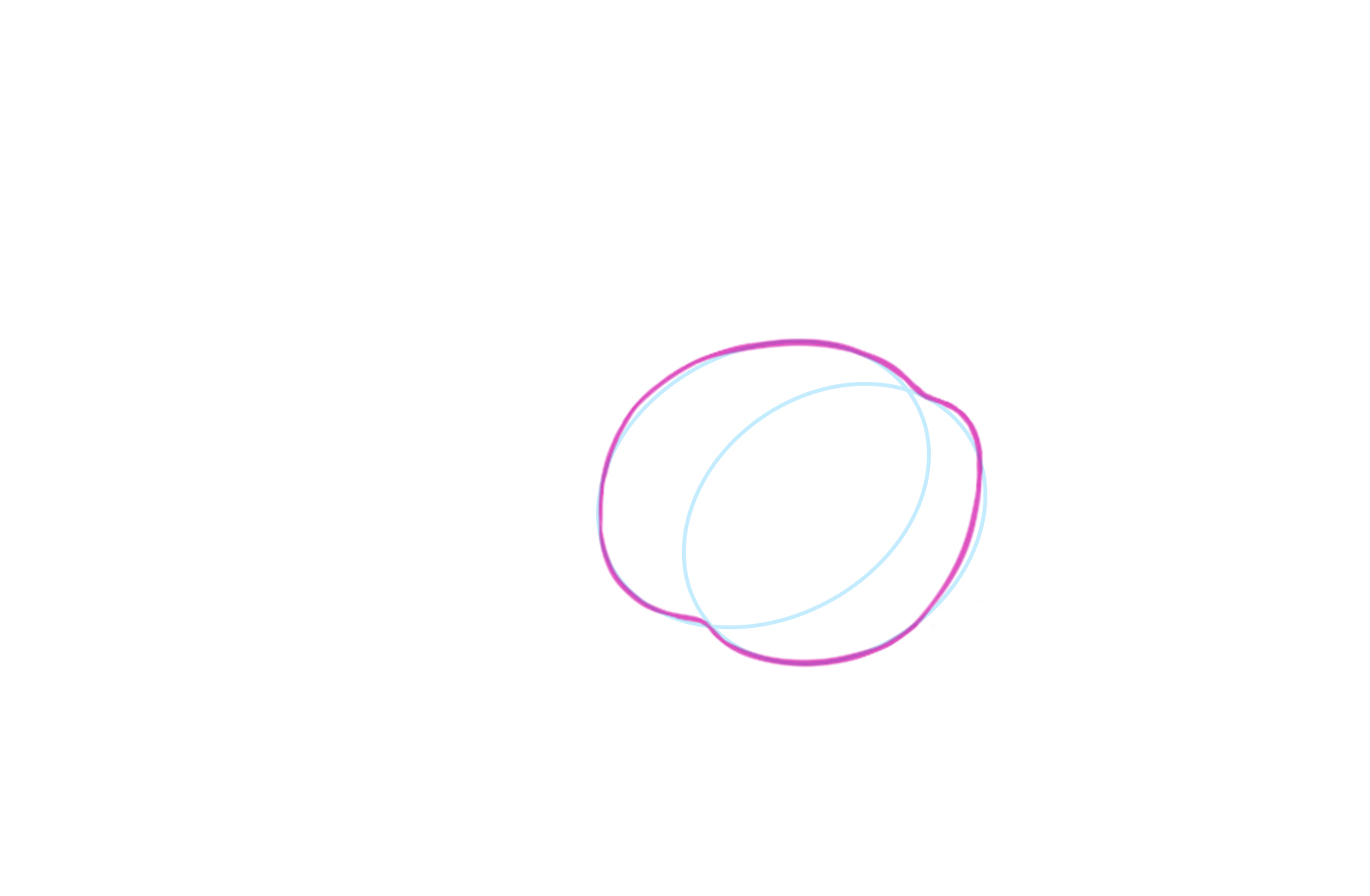rough sketch of a cherry 2