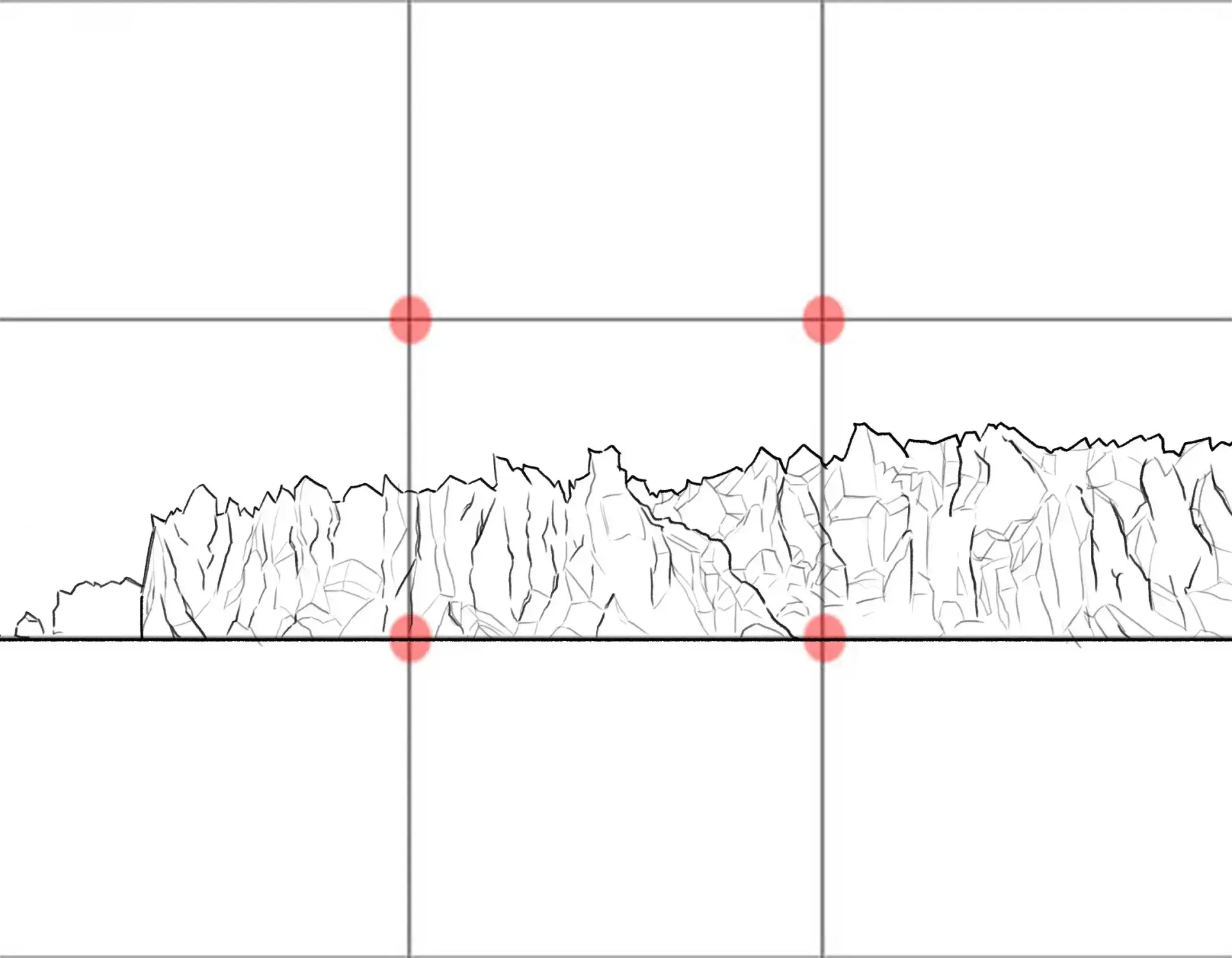 dessiner les blocs d’un glacier