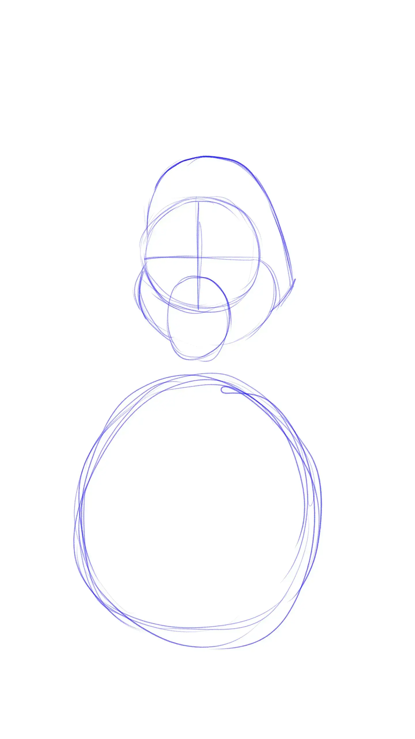 dessiner la tête d'un gorille